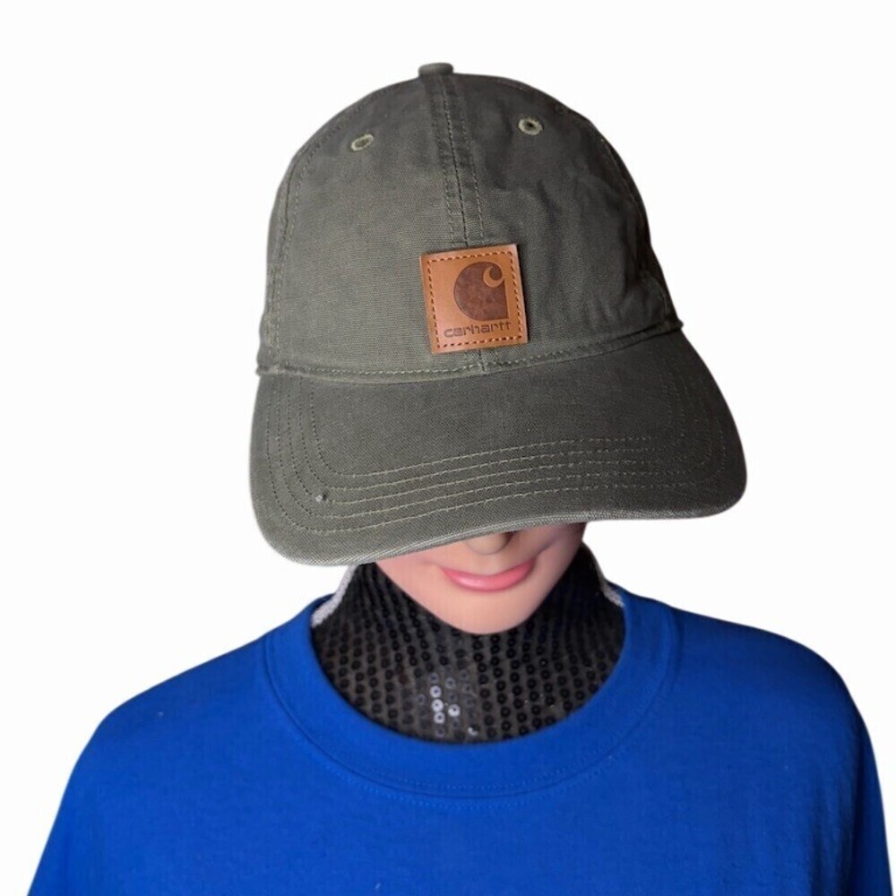 Carhartt Odessa Cap Unisex One Size Dusty Olive Green Adjustable Hat